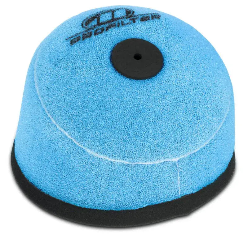 Blue foam air filter with black rubber base for Honda CR85 ready-to-use air filter