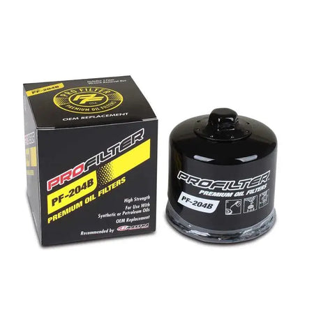 ProFilter Arctic Cat/Honda/Kaw/MV Augusta/Triumph/Yam Spin-On Black Various Performance Oil Filter - Oils & Filters
