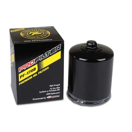 ProFilter Harley Spin-On Black Various Performance Oil Filter - Oils & Filters