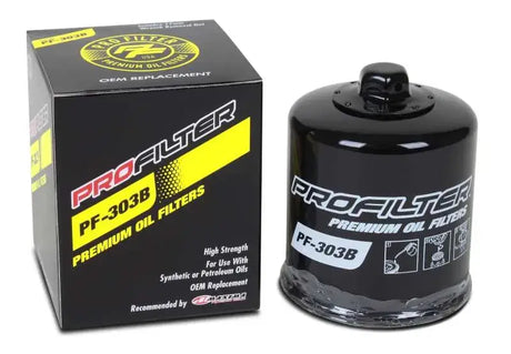 ProFilter Honda/Kawasaki/Polaris/Yamaha Spin-On Black Various Performance Oil Filter - Oils & Filters