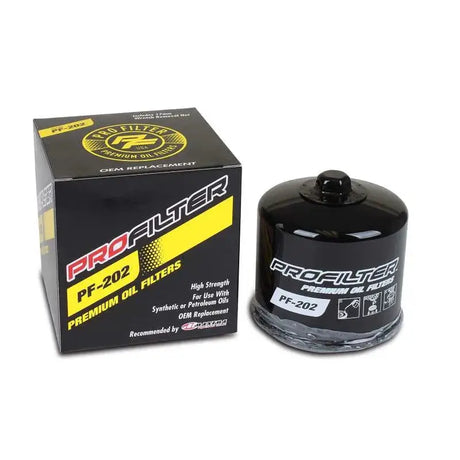 ProFilter Honda/Kawasaki Spin-On Black Various Performance Oil Filter - Oils & Filters