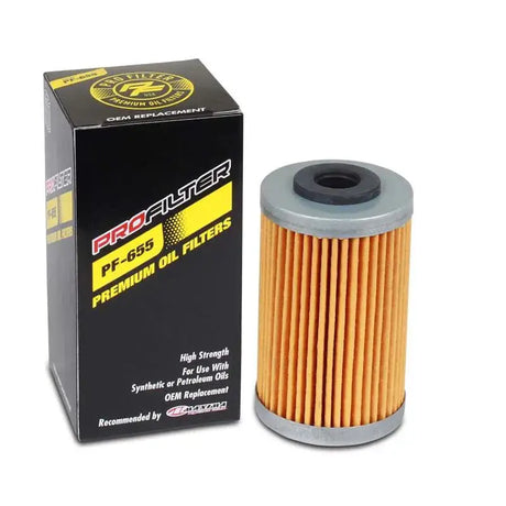 ProFilter KTM Cartridge Various Performance Oil Filter - High Filtration Efficiency, Durable Construction, Easy Installation, Enhanced Performance, Compatibility with KTM Models.