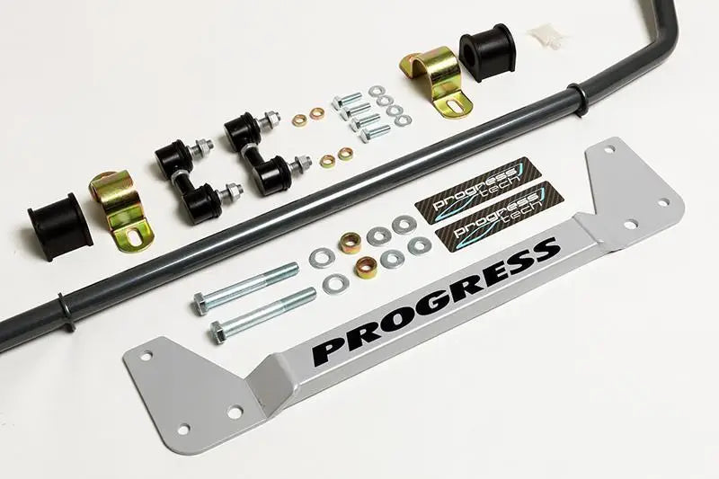 Progress Tech 02-06 Acura RSX Rear Sway Bar (24mm - Adjustable w/ End Links and Brace) - Truck & Automotive