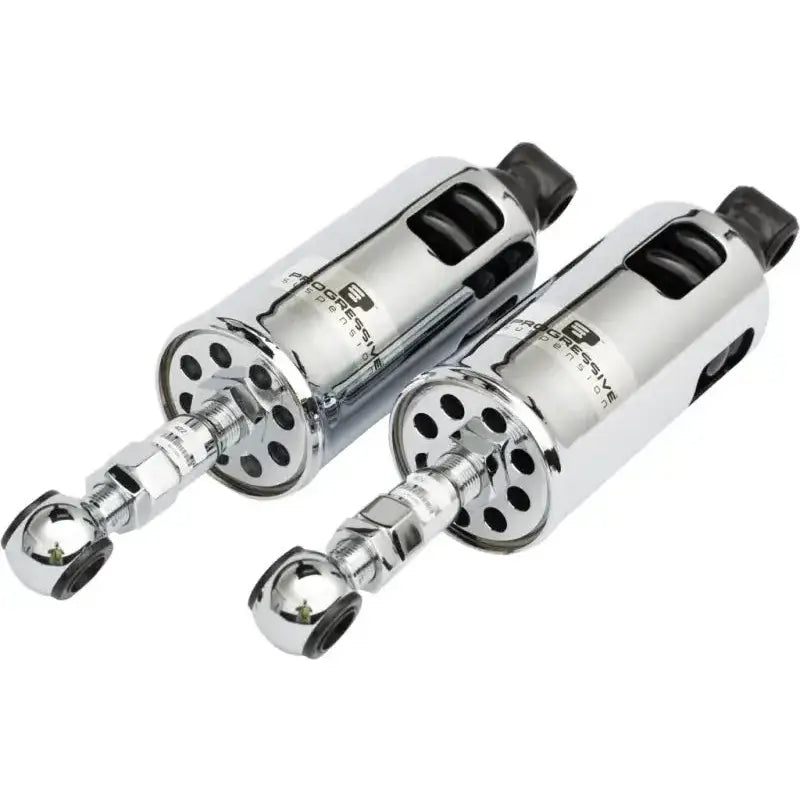 Progressive 00-17 Harley Softail 422 Series Shocks - Chrome - Suspension