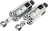 Progressive 00-17 Harley Softail 422 Series Shocks Heavy Duty - Chrome - Progressive