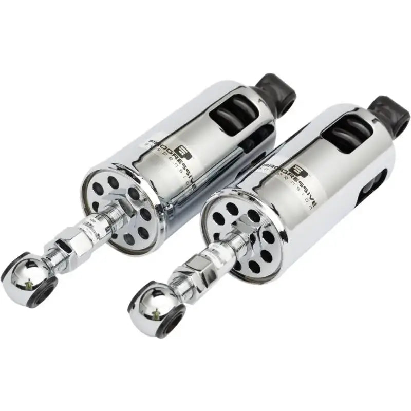 Progressive 00-17 Harley Softail 422 Series Shocks Heavy Duty - Chrome - Progressive
