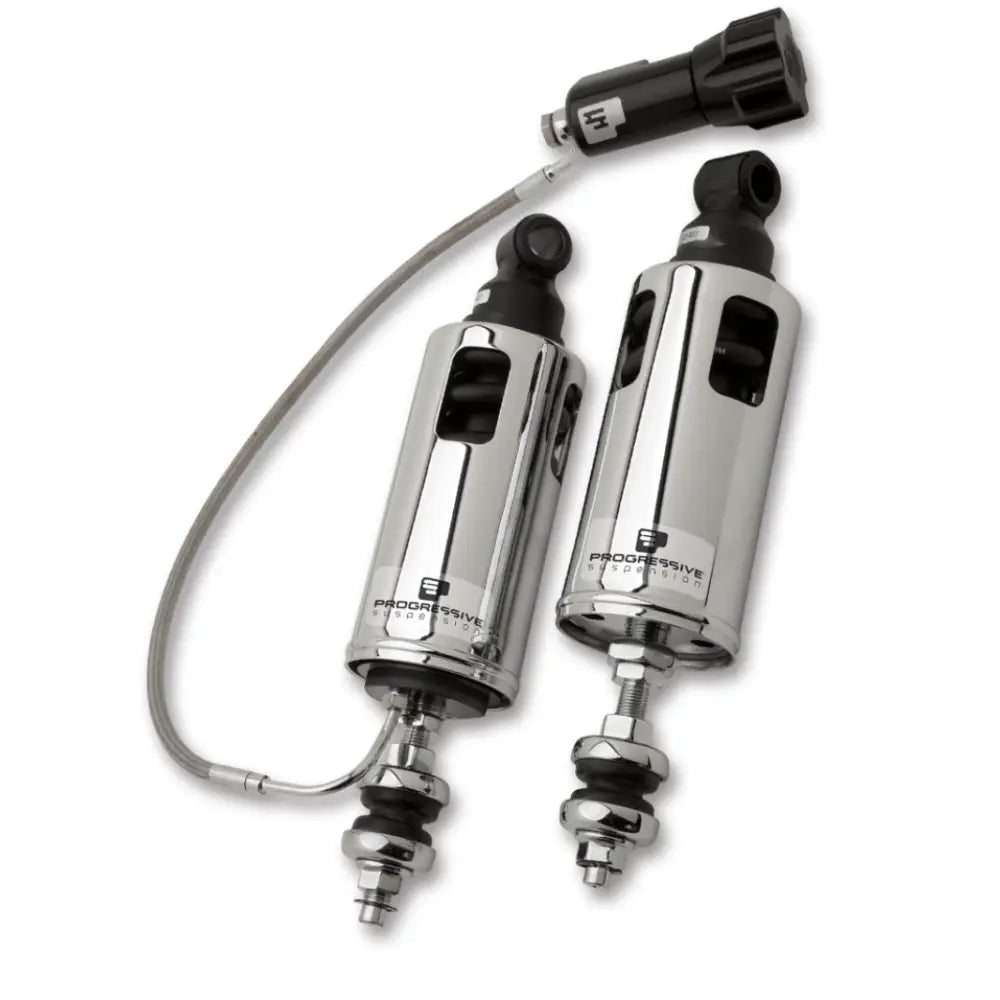 Progressive 422-4102C Progressive 00-17 Harley Softail 422 Series Shocks w/RAP Heavy Duty - Chrome