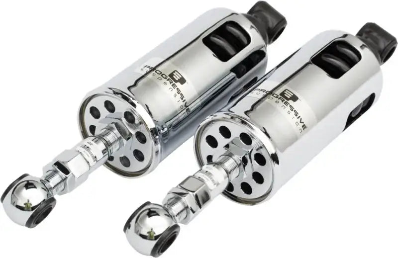 Progressive 89-99 Harley Softail 422 Series Shocks Heavy Duty - Chrome - Suspension