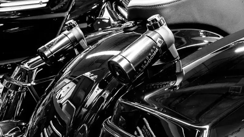 Progressive 990/970 Remote Reservoir Top Mount Brackets - Suspension