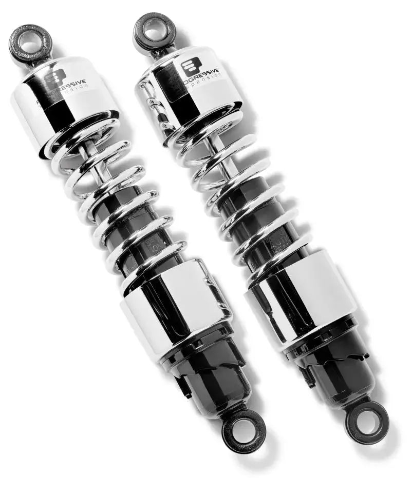 Progressive Cruiser 412 Series Shocks 11.0in - Chrome - Suspension