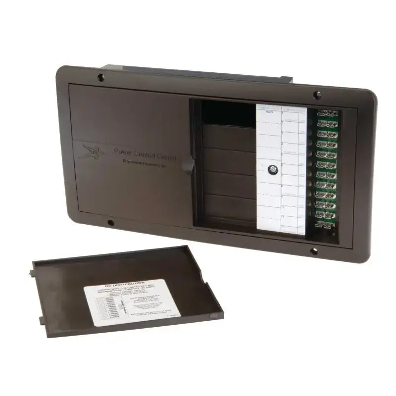 Progressive Dynamics PD50K3Q2GP 30Amp Panel Converter Box Only for AC/DC power distribution in a compact design.