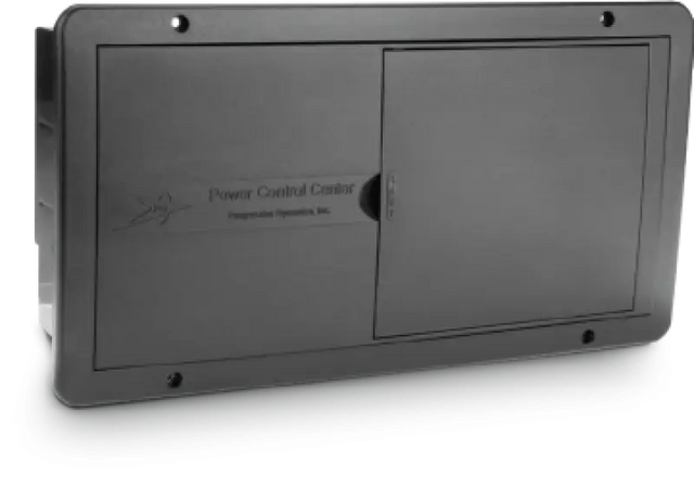 Progressive Dynamics PD50K3Q2GP 30Amp Panel Converter Box Only, black plastic power distribution center, 120V AC.