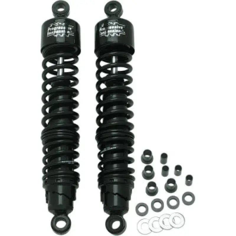 Progressive Harley 413 Series Shocks 15.0in - Black - Suspension