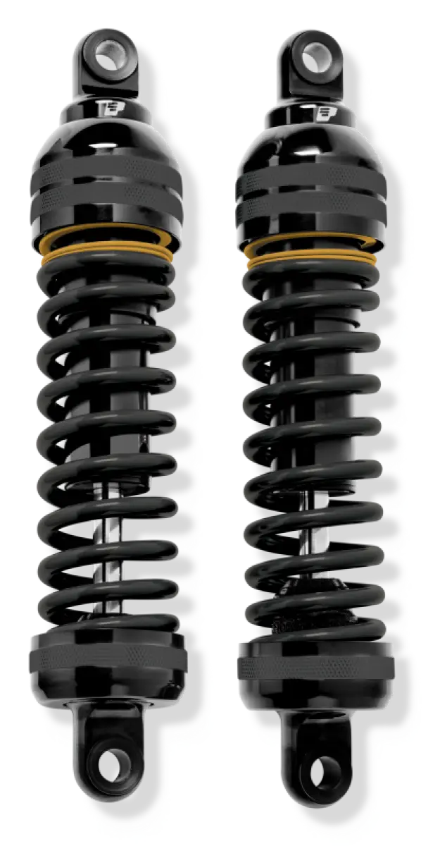 Progressive Harley Ultra Low 944 Series Shocks 12.5in Standard - Blk/Gld - Progressive