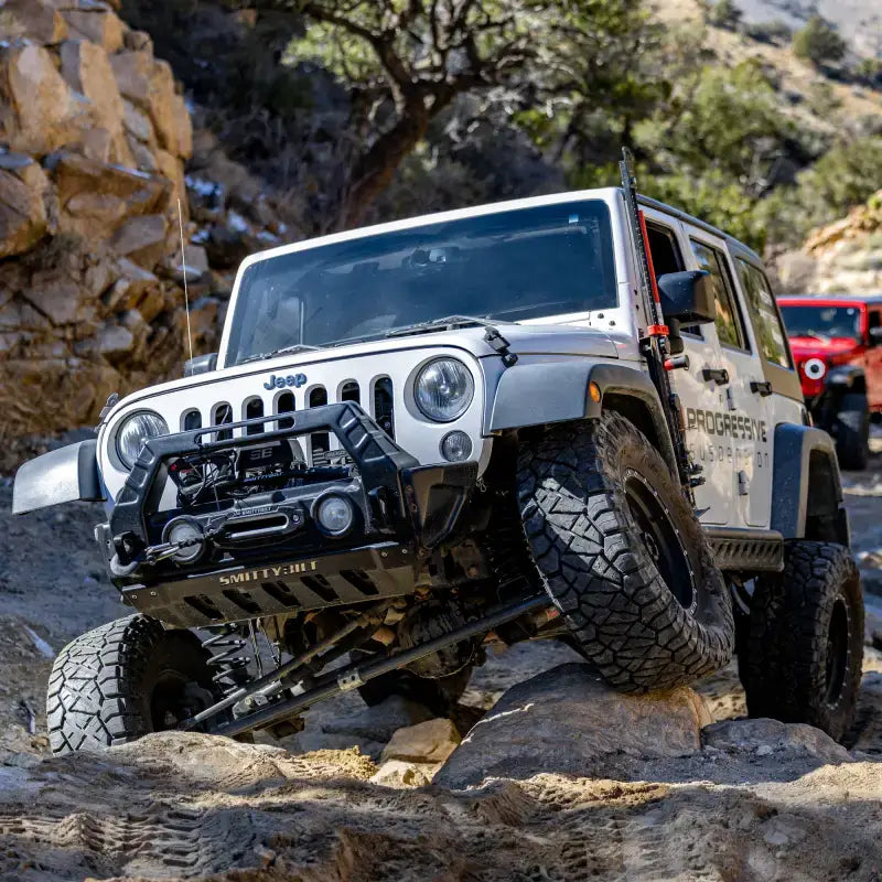 Progressive 07-18 Wrangler (JK) STR 46 Series 2.0 Smooth Body Rear Shocks (Pair) - 3.5-5.0in - Progressive