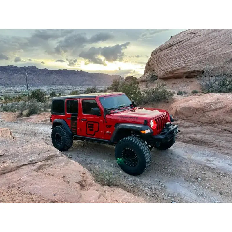 Progressive 18-24 Wrangler (JL) STR 47 Series 2.0 Remote Res Rear Shocks (Pair) - 3.5-4.0in - Progressive