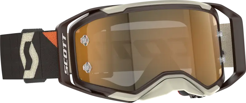 Prospect 2.0 Amp Goggle Dp Brn/Bge Gld Chrm Work