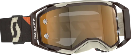 Prospect 2.0 Amp Goggle Dp Brn/Bge Gld Chrm Work