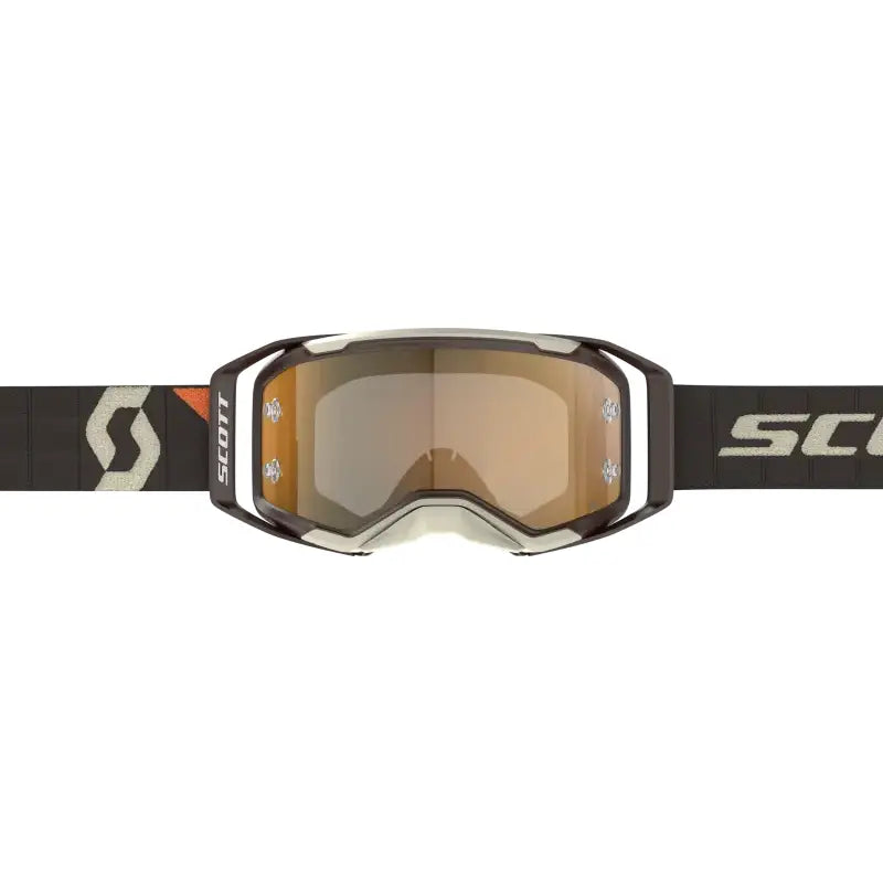 Prospect 2.0 Amp Goggle Dp Brn/Bge Gld Chrm Work