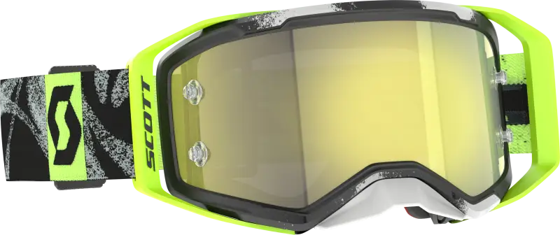 Prospect 2.0 Goggle Blk/Neon Ylw Ylw Chrm Works - SCOTT