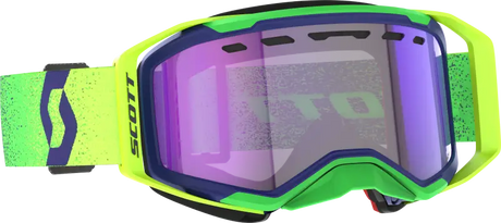 Prospect 2.0 Smb Ls Goggle Mdnt Prp/Sfty Ylw Blue Chrm