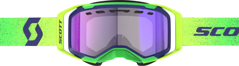 Prospect 2.0 Smb Ls Goggle Mdnt Prp/Sfty Ylw Blue Chrm