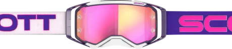 Prospect Goggle Prpl/Pink W/Pink Chrome Works - RV and Auto Parts