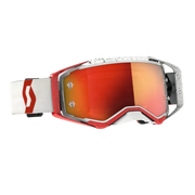 Prospect Goggle Red/White Orange Chrome Works Lens - SCOTT
