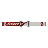 Prospect Goggle Red/White Orange Chrome Works Lens - SCOTT
