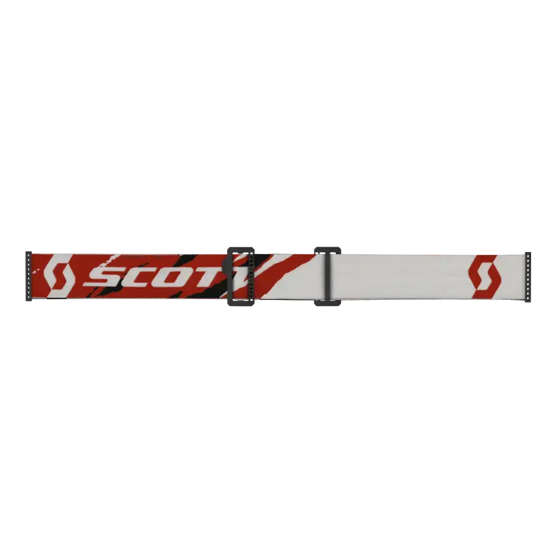 Prospect Goggle Red/White Orange Chrome Works Lens - SCOTT