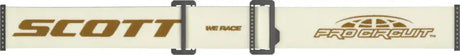 Prospect Pro Circuit Goggle Beige/Wht/Br Amp Gld Cr Wrks - RV and Auto Parts