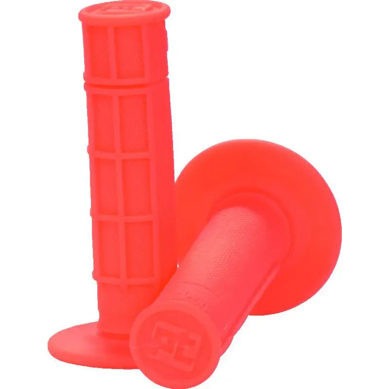 ProTaper 024043 ProTaper 1/2 Waffle Grips - Neon Red - 024043