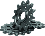 Stacked metal gears showcasing high-quality sprocket for Kawasaki KX125 models