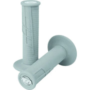 Gray textured waffle grip on ProTaper Clamp-On 1/2 handlebar for motorcycle riding