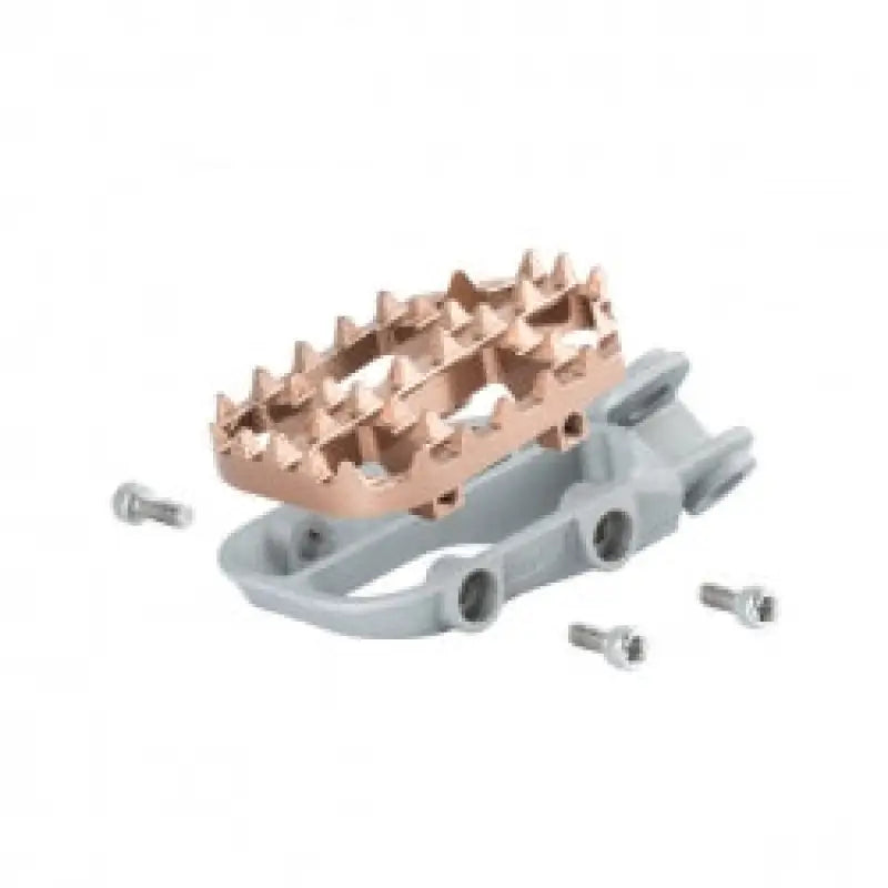 ProTaper footpeg cleat kit with mounting bracket for motorcycle footpeg replacement