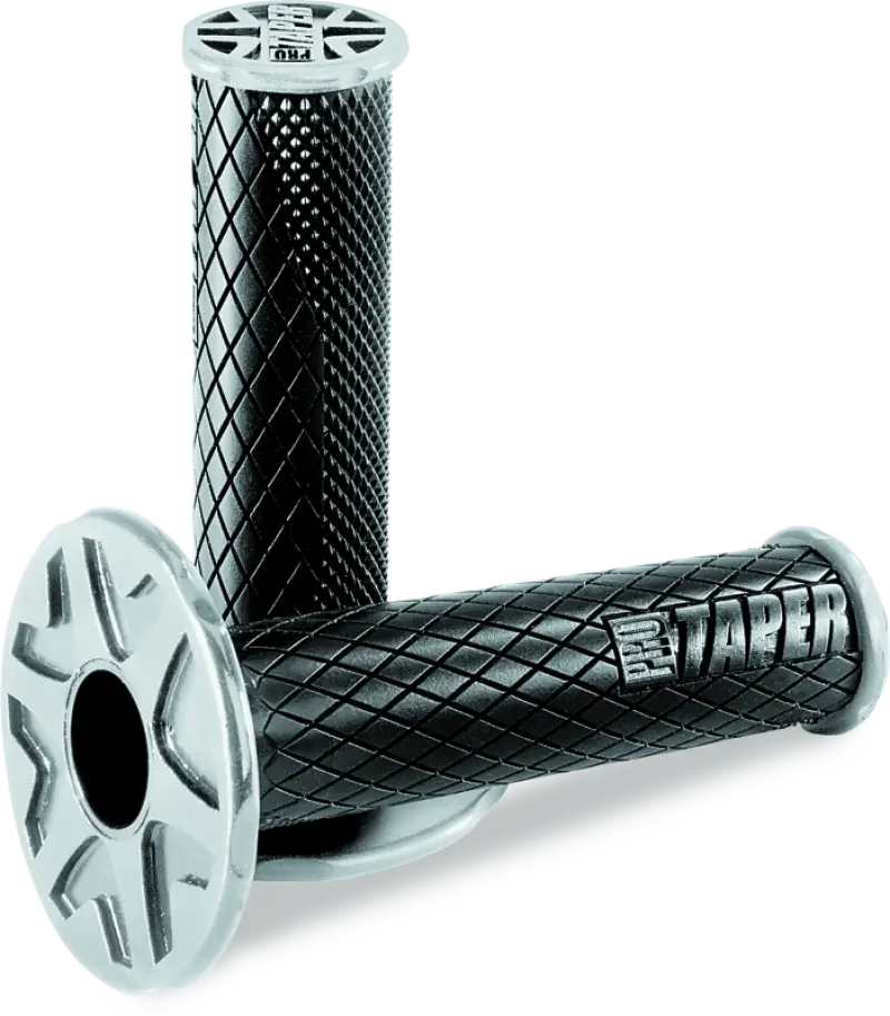 Black ProTaper Full Diamond Dual Density ATV Grips for added grip and comfort