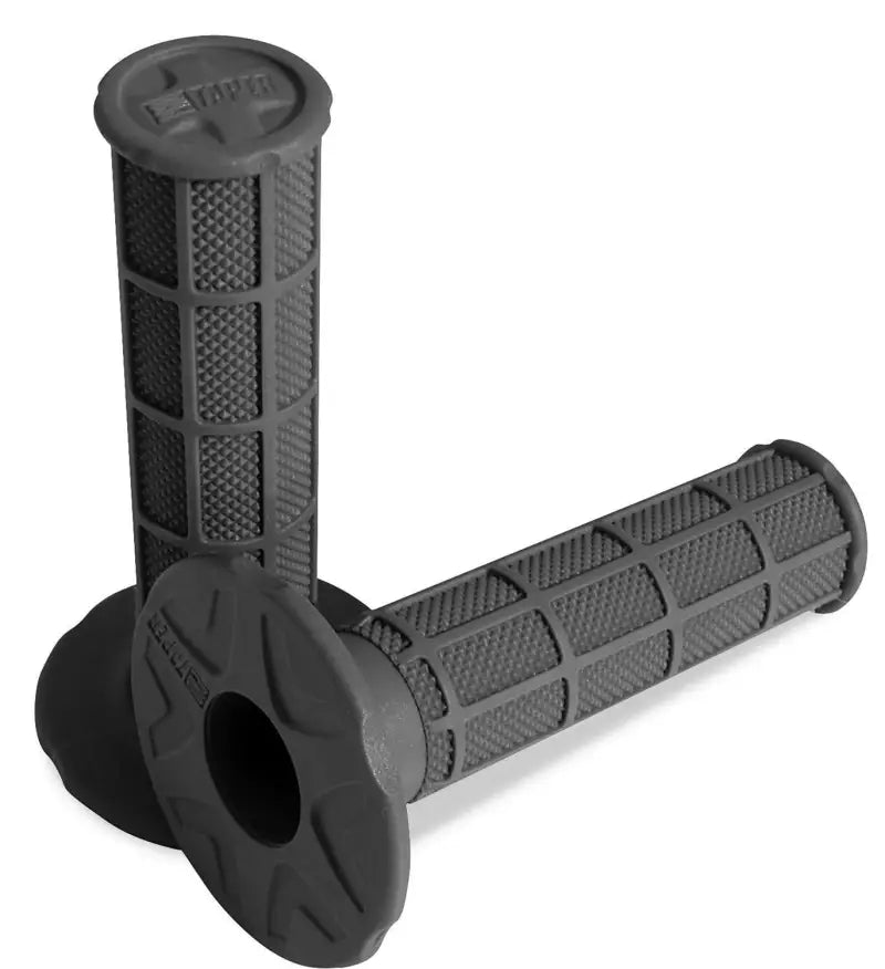 ProTaper Full Waffle Grips Medium - Dark Gray - 024839 - Controls