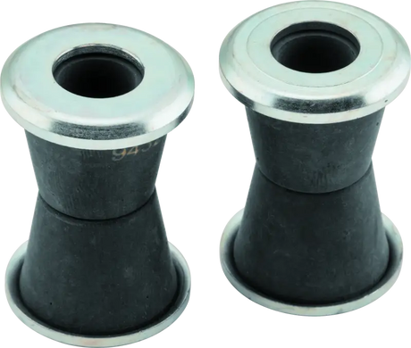 Black rubber bushings with metal caps for ProTaper Honda handlebar mount cones