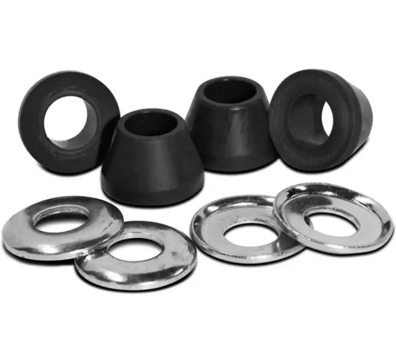 Black rubber bushings and metal washers for ProTaper Honda handlebar mount cones