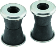 Black rubber bushings with metal sleeves for ProTaper Honda handlebar mount cones