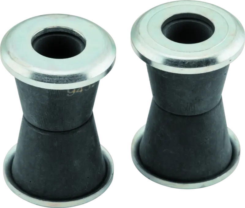 Black rubber bushings with metal sleeves for ProTaper Honda handlebar mount cones