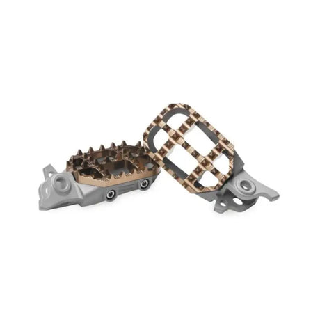 Motorcycle foot pegs from ProTaper KTM Husqvarna footpeg kit, perfect for KTM Husqvarna bikes