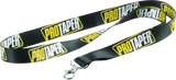 Black ProTaper Lanyard with logo for securely holding keys or small items