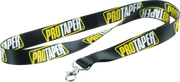 Black ProTaper Lanyard with logo for securely holding keys or small items