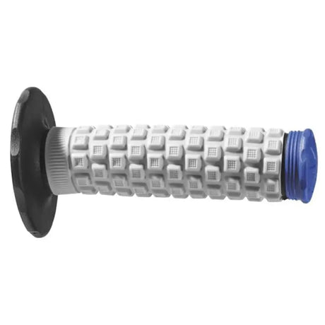 ProTaper Pillow Top grips black gray and blue motorcycle handlebar grip with black end
