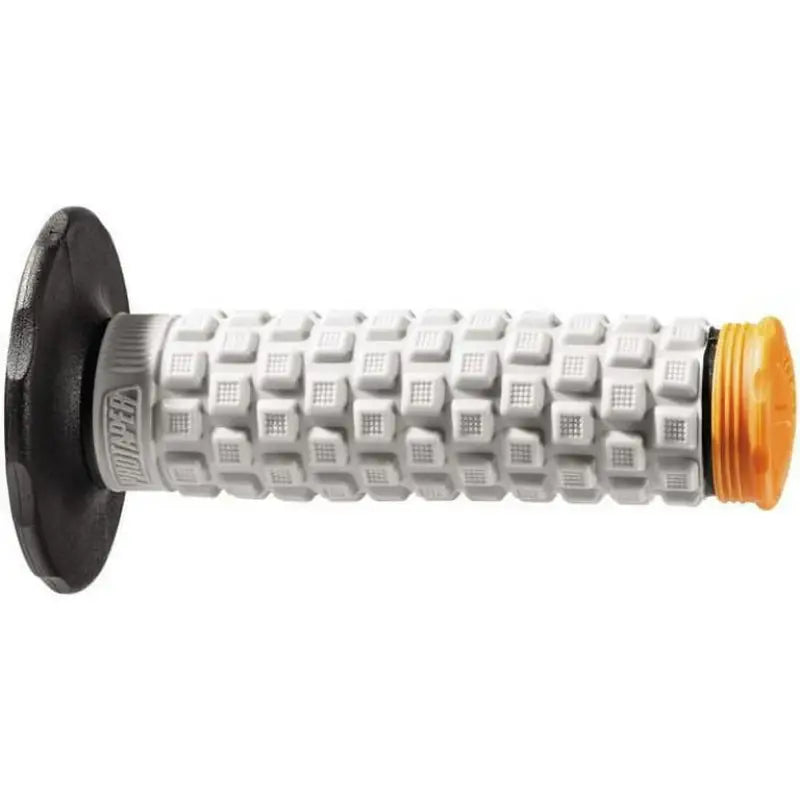 ProTaper Pillow Grips in black gray orange for motorcycle handlebars activation