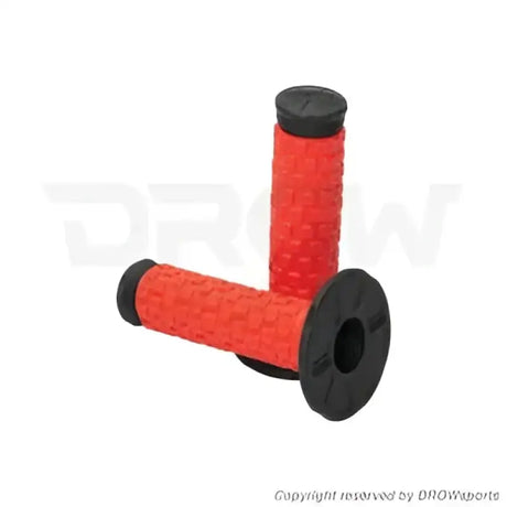 Red black ProTaper Pillow Top Grips for motorcycle handlebar comfort and style