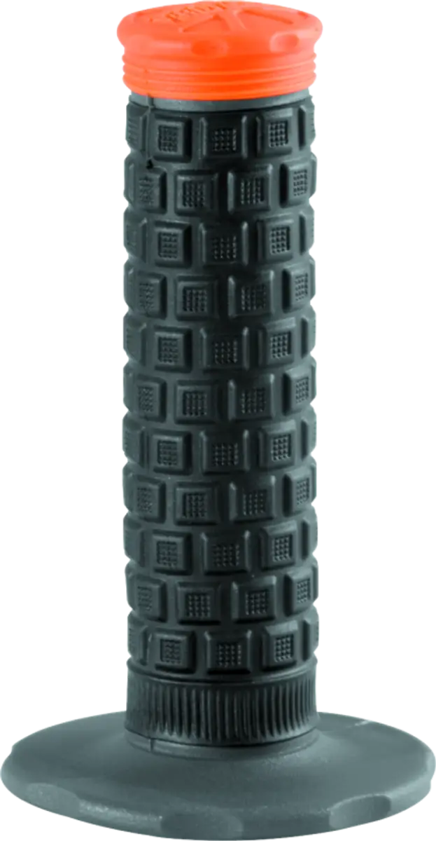 Black and orange textured handlebar grip for ProTaper Pillow Lite Grips in gray black orange