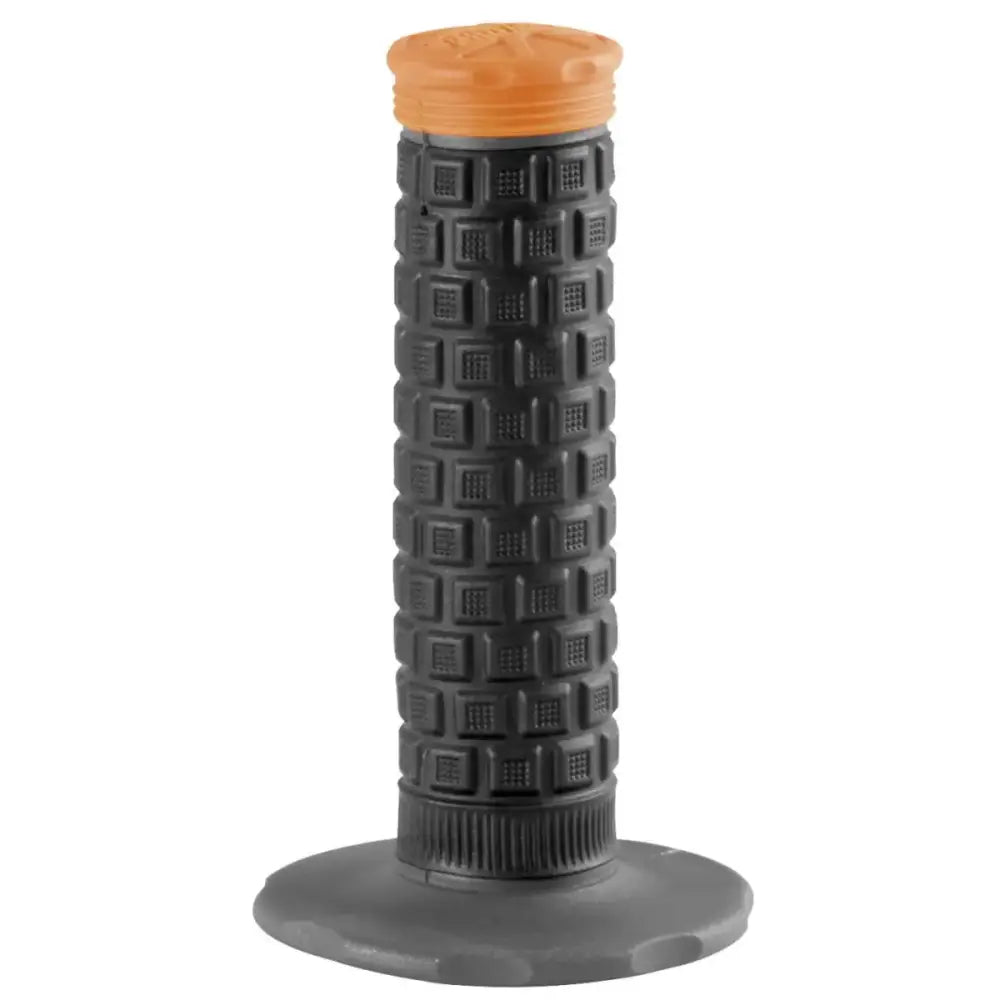 ProTaper Pillow Lite Grips black and orange motorcycle handlebar grip in gray black orange