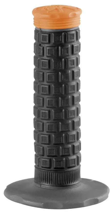 ProTaper Pillow Lite Grips black and orange motorcycle handlebar grip in gray black orange